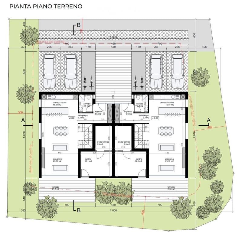 For sale new semi-detached house - Via Valege - Gnosca (6)
