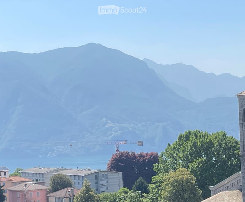 Appartement en attique 122mq avec vue sur le lac Massagno - sous-location (1)
