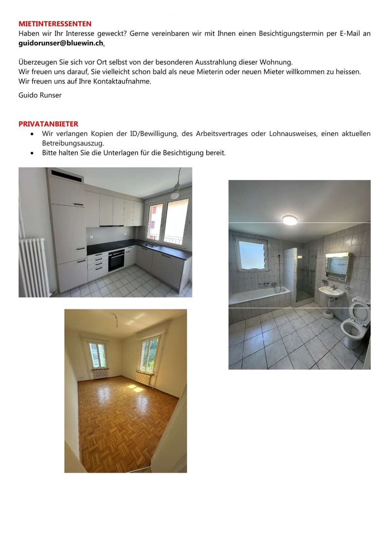 Incantevole appartamento 3 1/5 locali ad Allschwil (2)