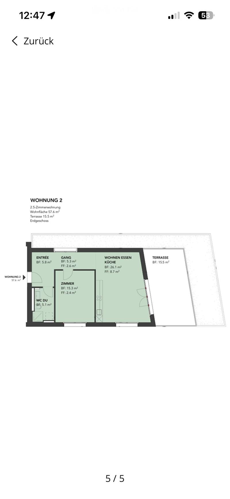 Ab Sofort*Nachmieter gesucht*2,5 Zimmer Wohnung (1)