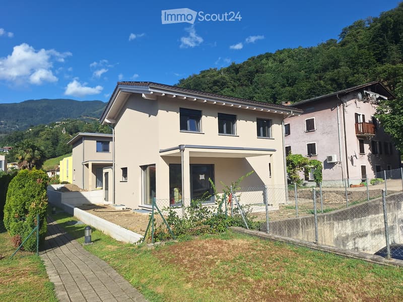 Mezzovico vend une maison unifamiliale à construire (1)