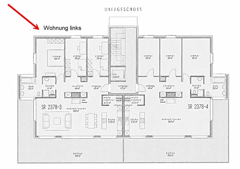 Appartement spacieux 4.5 pièces (5)