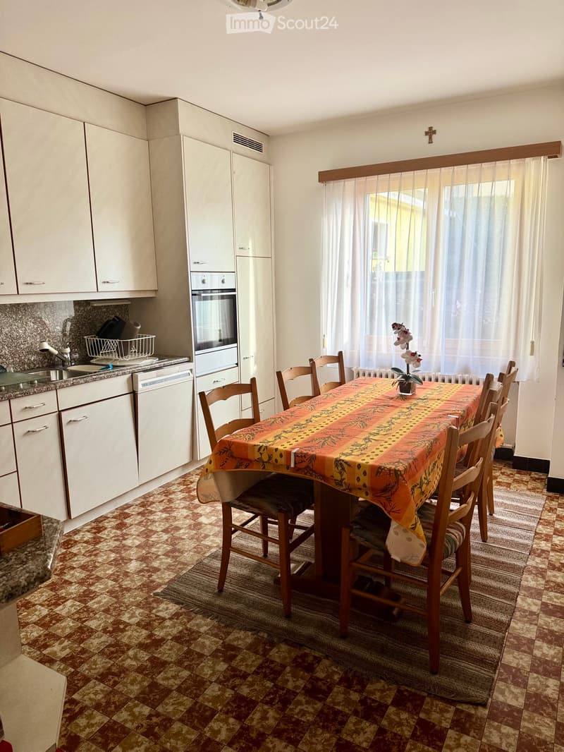 Maison spacieuse avec jardin et 2 boxes auto à louer à Bironico (3)