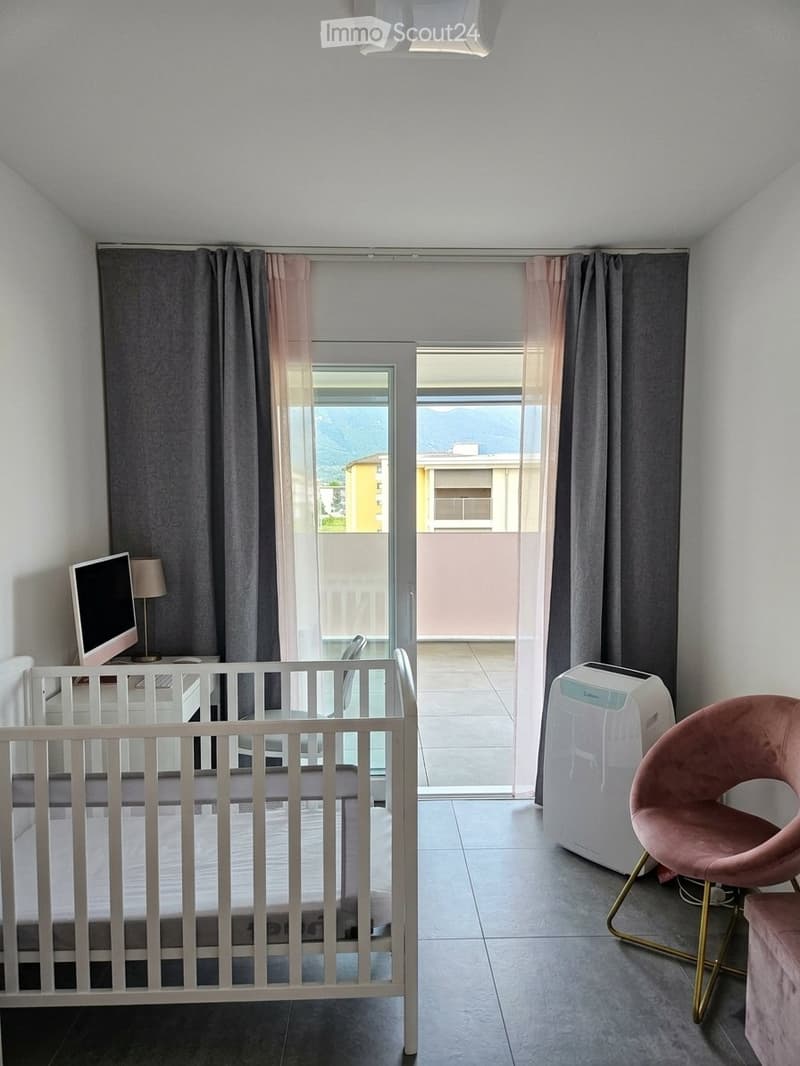 Subentro Attico 3.5 con Terrazza 24mq Bellinzona Centrale (6)