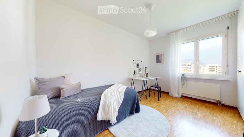 Zu vermieten sofort 2.5-Zimmer-Wohnung in Bellinzona (5)