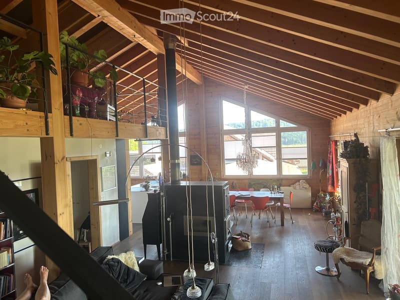 Maison en bois Fullwood dans un endroit de rêve avec chauffage au bois (3)