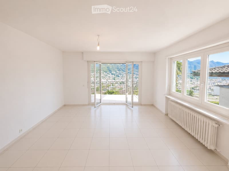 Appartement lumineux avec vue sur Porza (5)