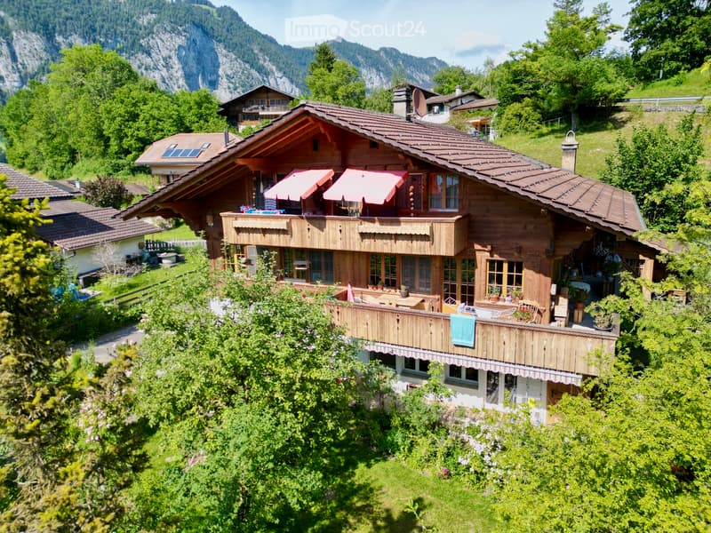 Appartement de vacances spacieux 1 pièce / studio dans le Diemtigtal (2)