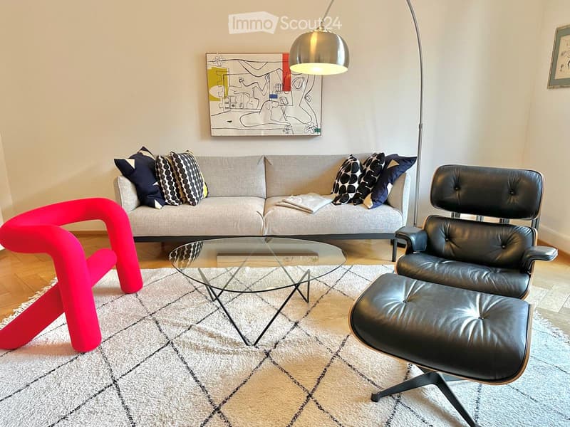 Wo Zürich am schönsten ist möblierte Wohnung beim Bellevue (2)