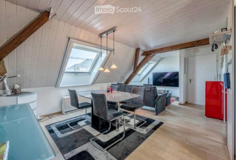 Charmante 3.5-Zimmer-Dachwohnung in Samstagern (1)