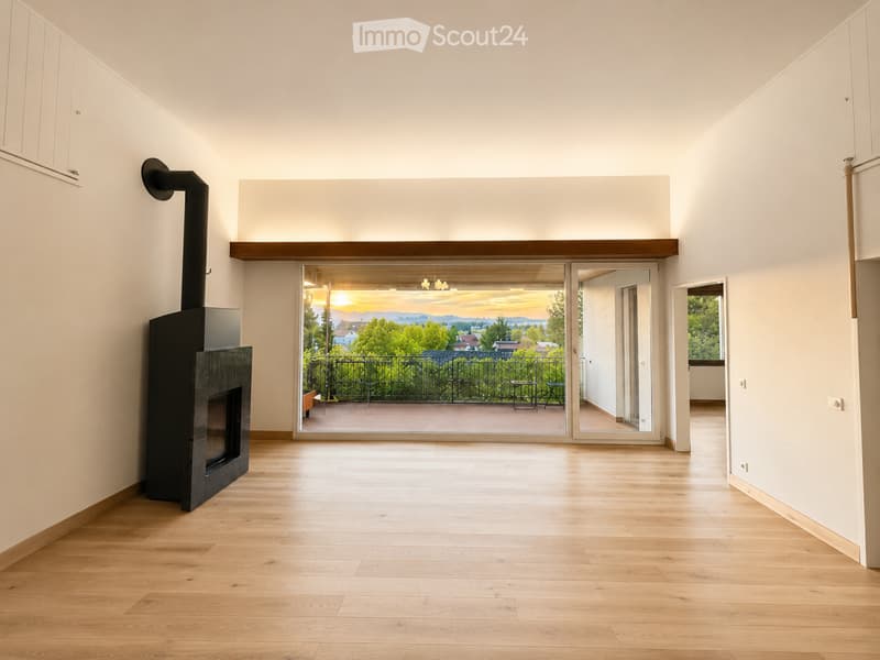 Casa familiare con vista libera, 10 minuti da Basilea (3)