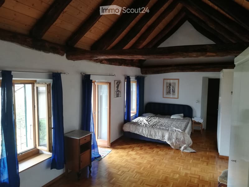95 m2 Wohnung im 2. OG in Ticino Landhaus+Garten,  Cugnasco (3)
