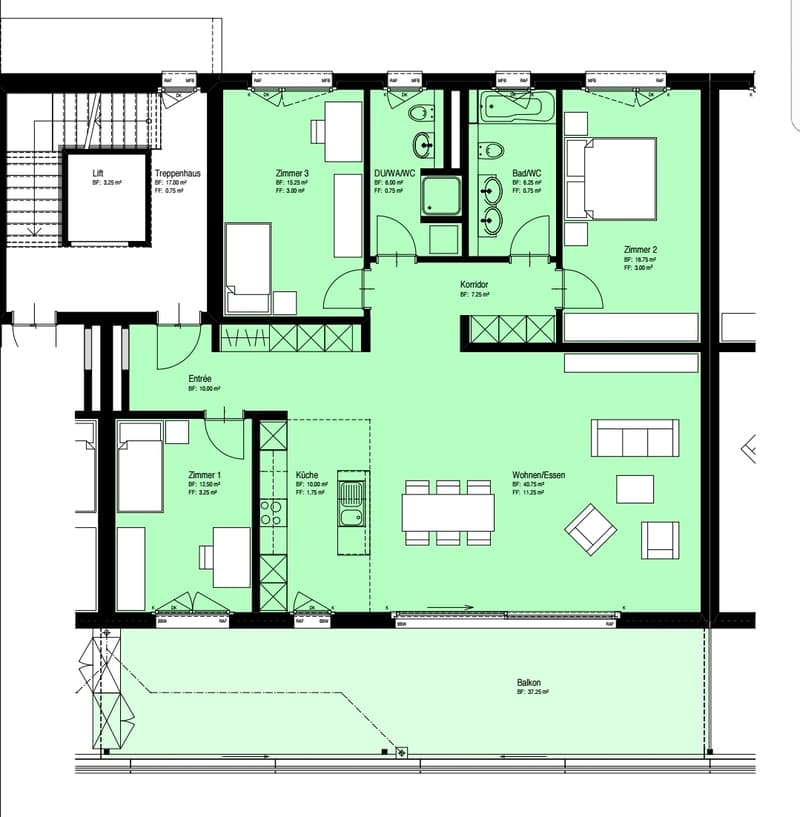 Shared room with private bathroom (5)