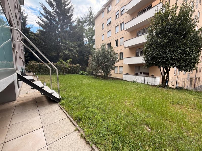 MASSAGNO  3.5 LOCALI CON SPLENDIDO GIARDINO PRIVATO (5)