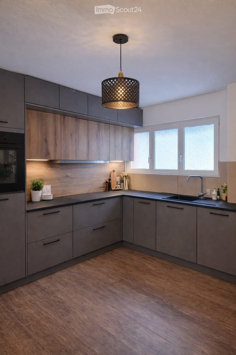 Familienfreundliche 4.5-Zim.-Maisonette & Balkon, neue Küche (1)