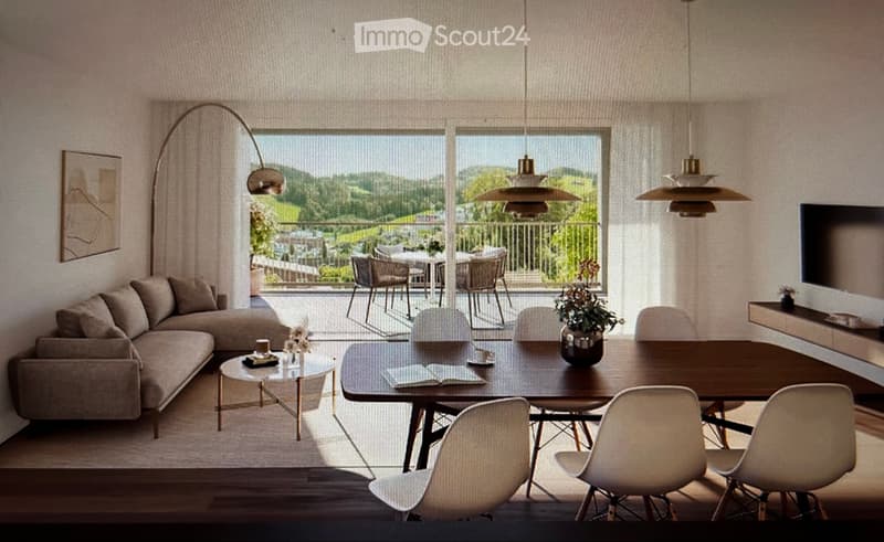 Newly Built Rental: 2.5 Room Apartment with Dreamy View (1)