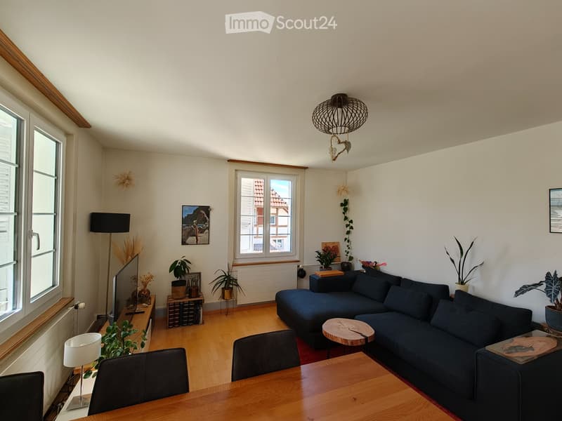Dreamy, furnished 3.5-room apartment in Lyss with huge garden (2)