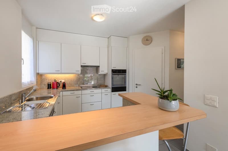 Rent apartment with 3.5 rooms and open view in Pregassona (3)
