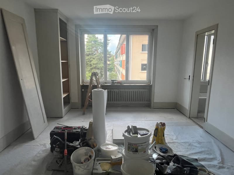 Totally renovated 3.5-room old building apartment with south balcony (4)
