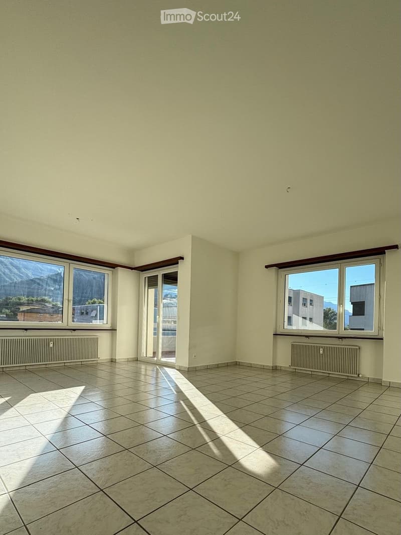 Affittasi ampio 4.5 locali ad Arbedo con balcone (9)