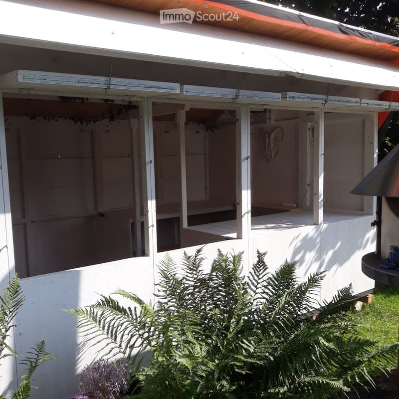 White wooden house 6 x 3 meters (4)