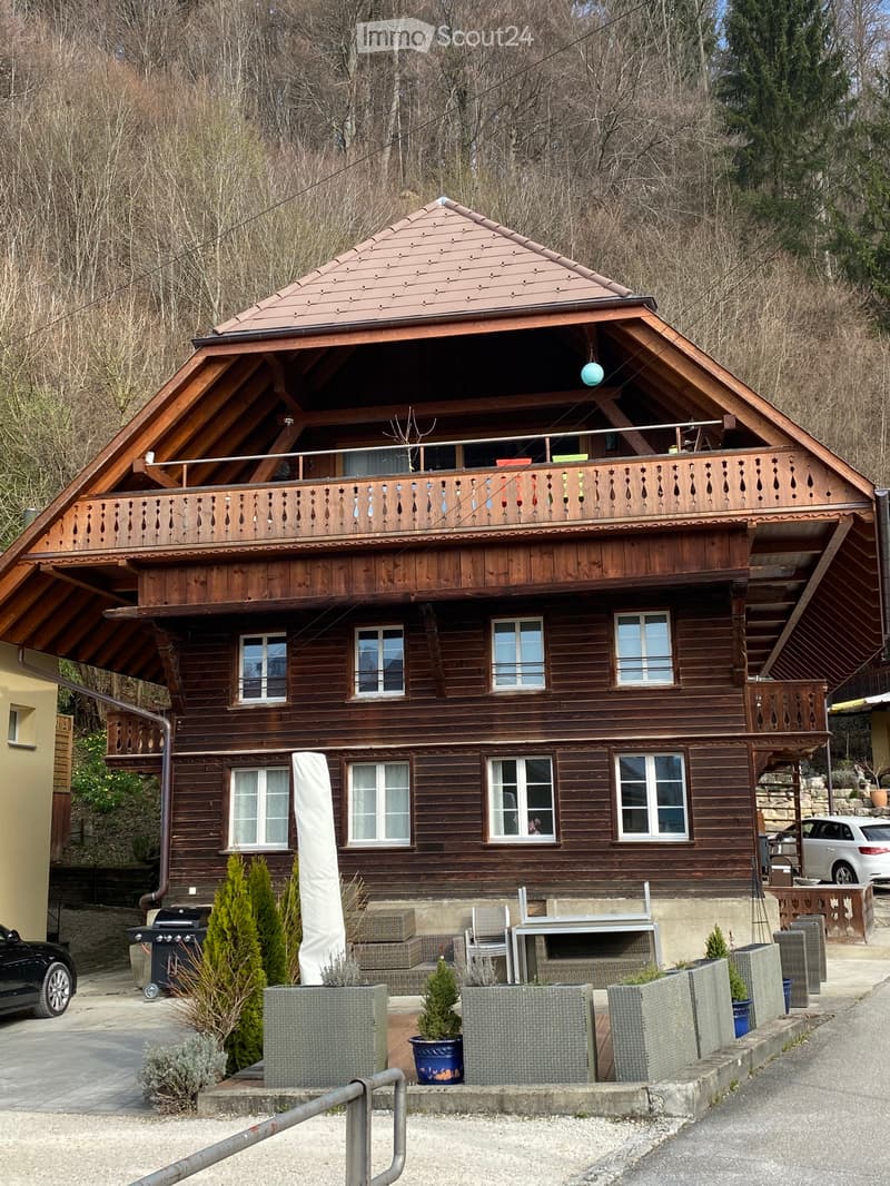 Heimelige 5.5 - Zimmerwohnung im ehemaligen Bauernhaus (1)