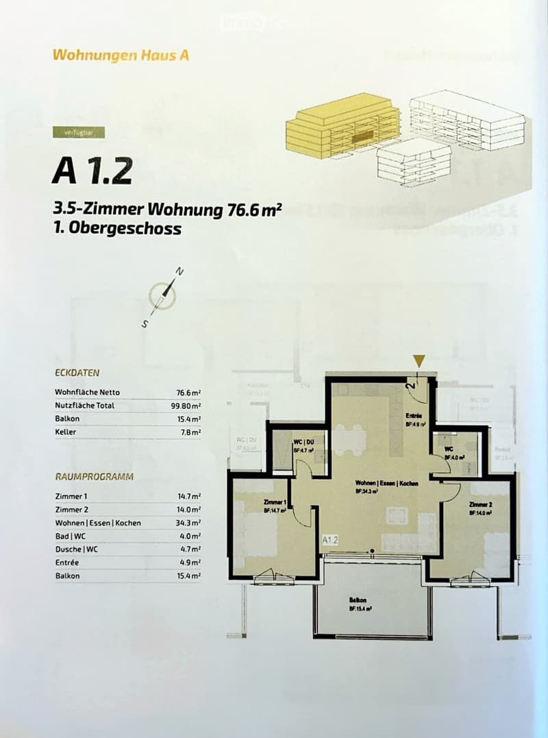 Modern 3.5-room apartment, first occupancy in Langnau bei Reiden (4)
