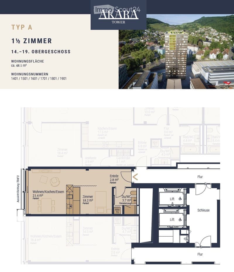 In der höchsten Wohnung in Baden wohnen klingt verlockend? (2)