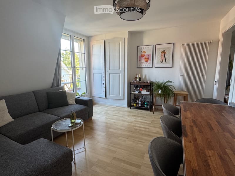 Bel appartement meublé de 3 pièces à Nidau (1)