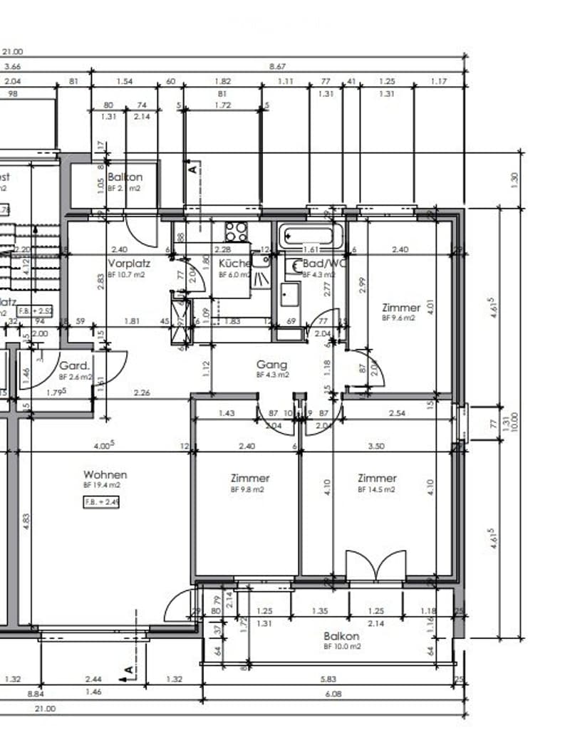 Vermietung einer 4 ½ Zimmer Genossenschaftswohnung (2)