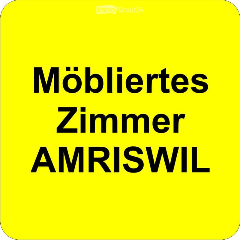 Möbliertes Zimmer in Amriswil (1)