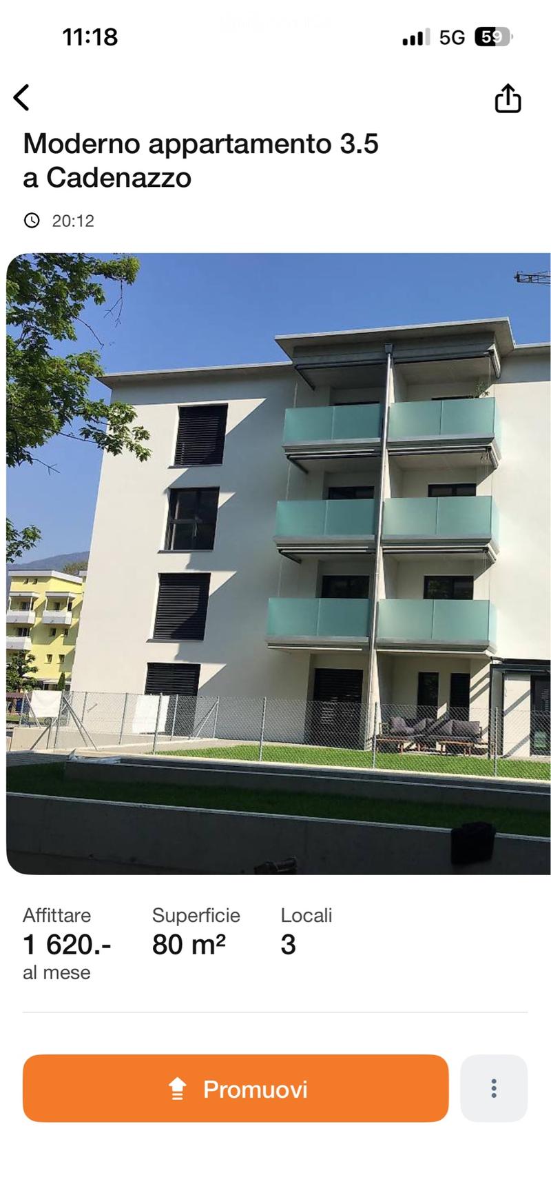 Modernes Apartment 3.5 in Cadenazzo (5)