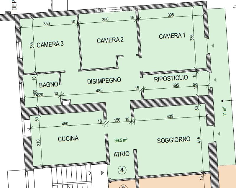 Spacious and bright apartment in Coldrerio (5)