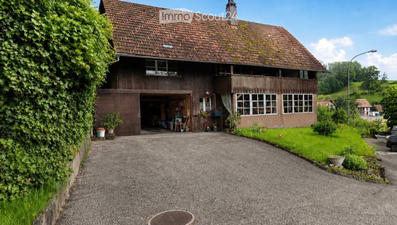 Maison de campagne de 5,5 pièces avec parcelle de construction supplémentaire (1)