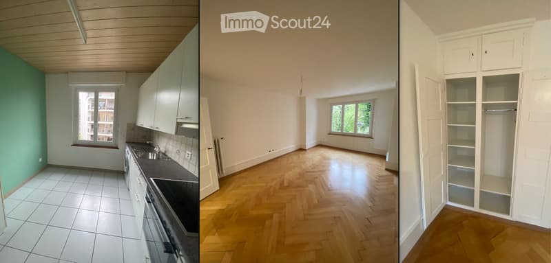 Appartement de 3 pièces modernisé avec balcon à Grenchen (2)