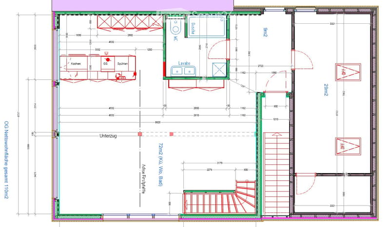 Nouveau bâtiment 4,5 pièces appartement maisonnette 160m2 (2)