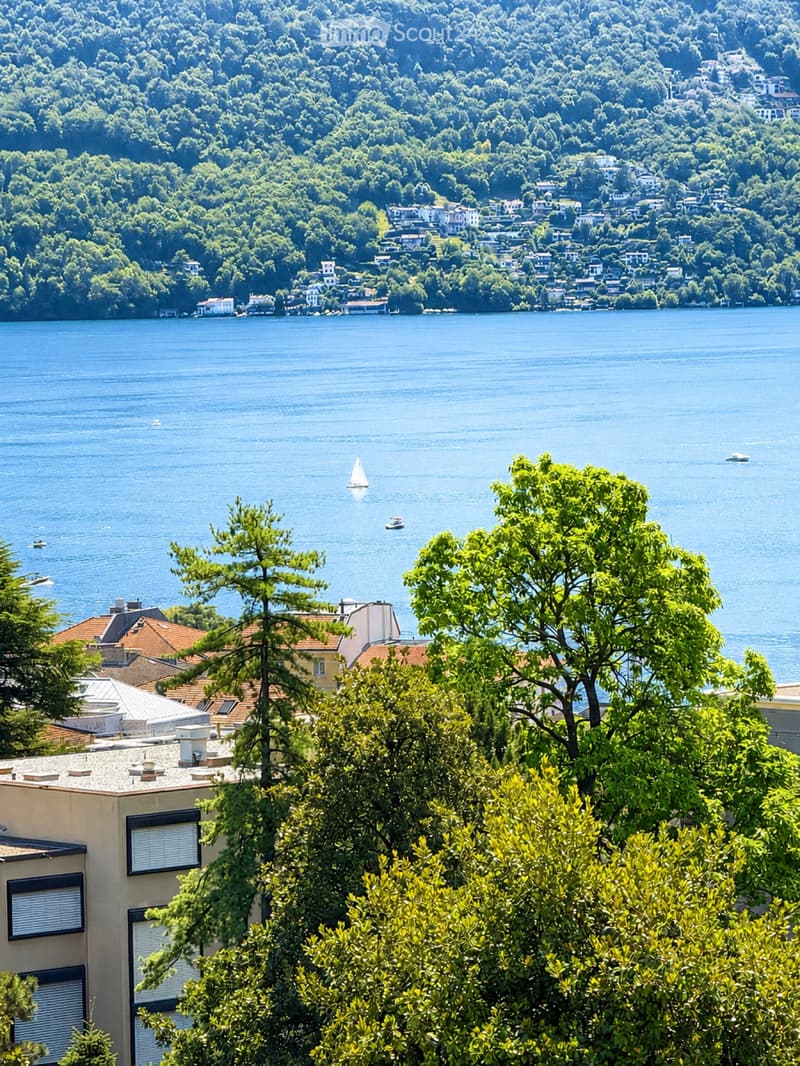 Lugano 4,5 pièces avec vue sur le lac, près de la gare (1)