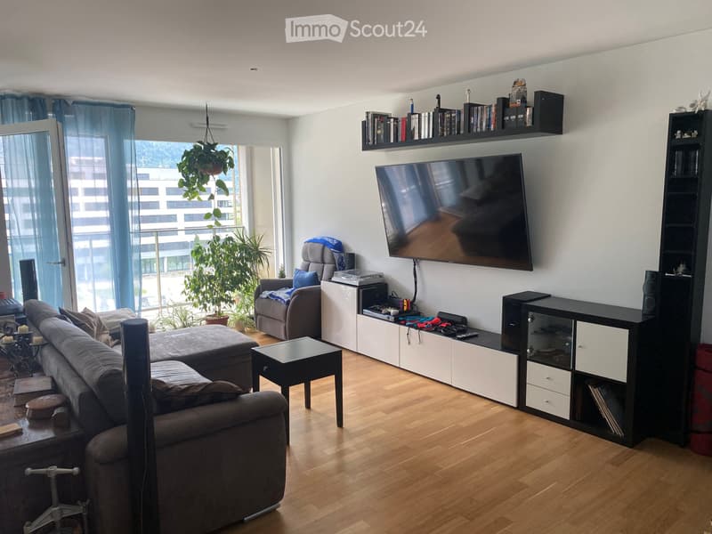Chambre dans un appartement de 3,5 pièces directement à la gare & Coop Pronto (5)