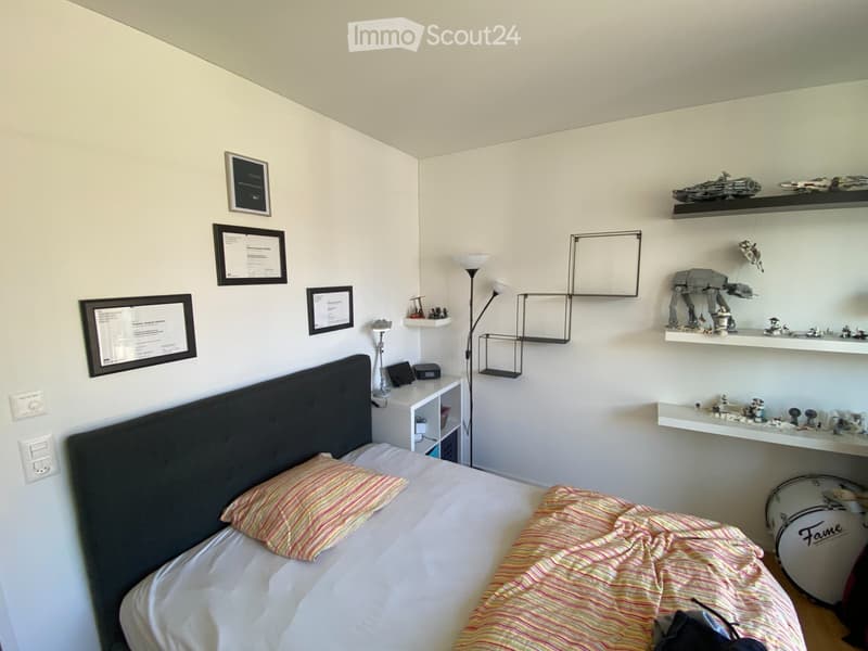 Chambre dans un appartement de 3,5 pièces directement à la gare & Coop Pronto (4)