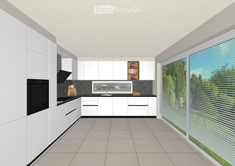 New 4.5-room apartment with large terrace in Vezia (5)