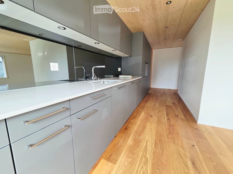 First-time occupancy with garden: Modern apartment in the center of Lotzwil (2)