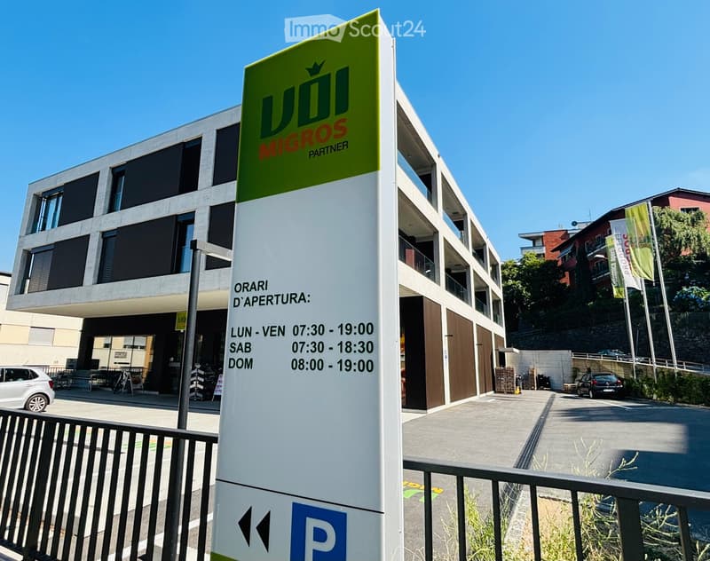 Lugano 2,5 Zimmer Neubau im letzten Stock (50 m²) (5)