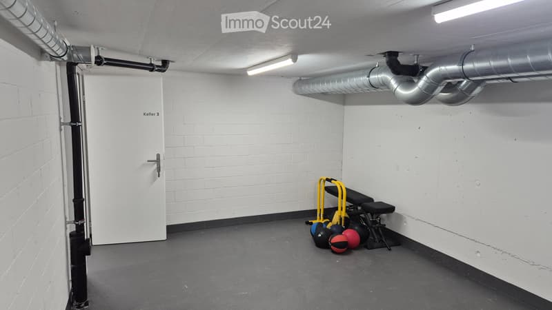 Storage/Hobby Room in Basement Ventilated with Power Connection Available Immediately (1)