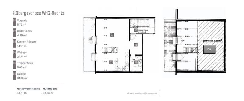 In affitto - Accogliente appartamento mansardato di 1,5 locali con galleria (5)