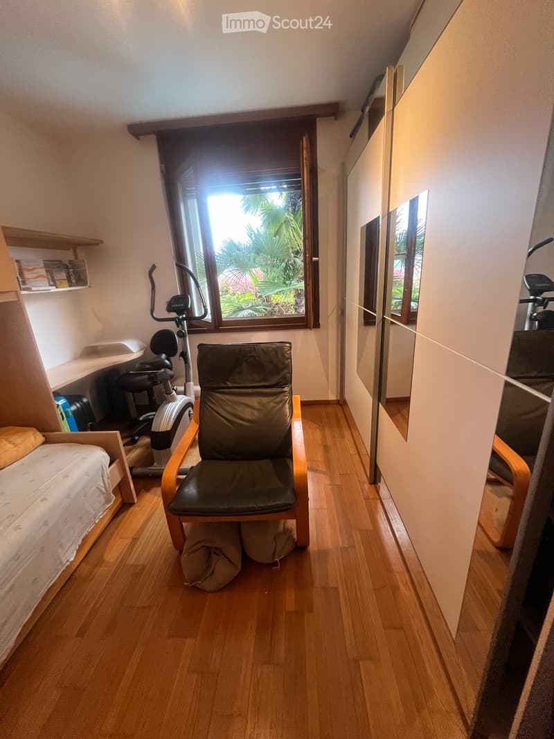 Offre chambre avec salle de bain, dans une maison privée à Cadempino (2)