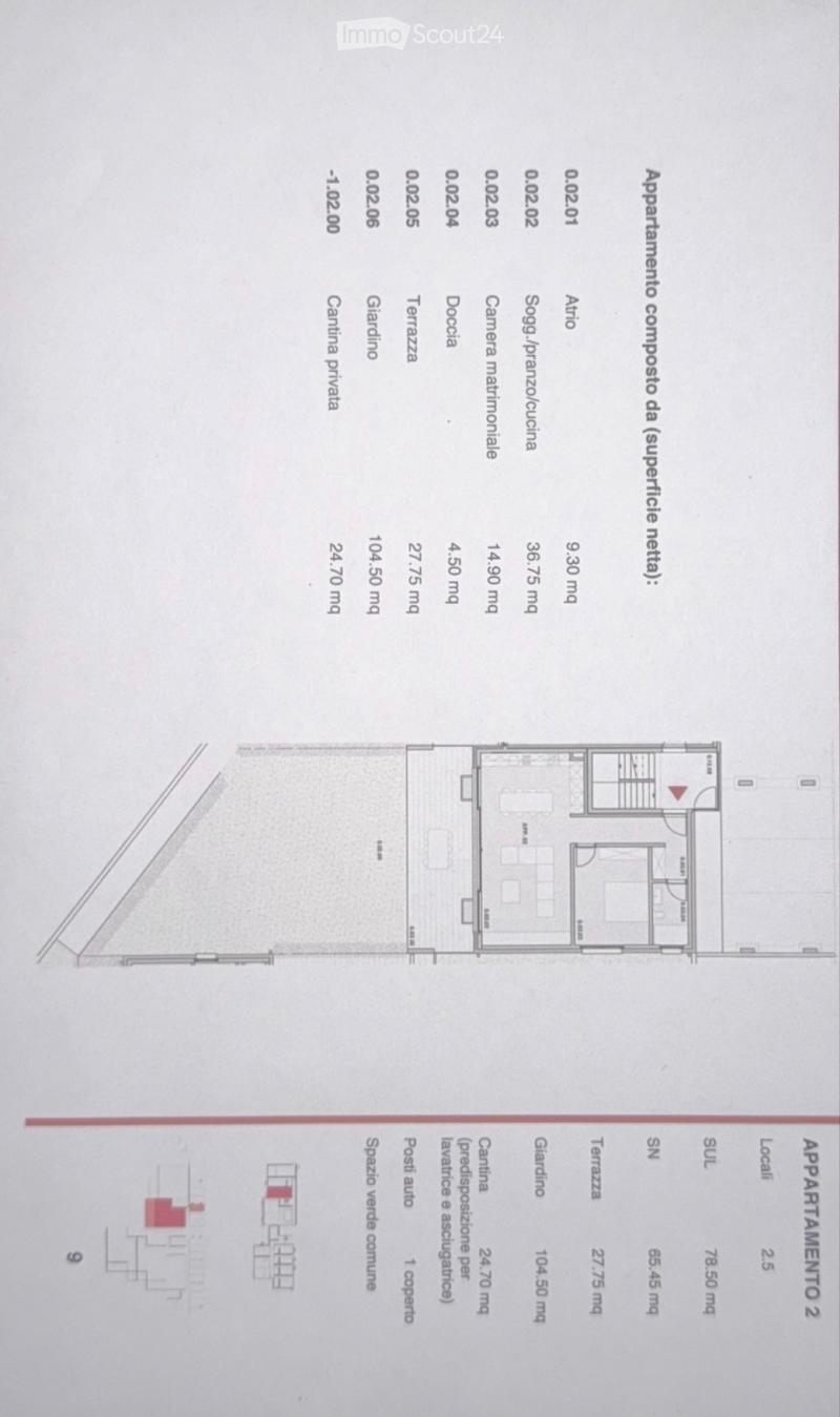 2.5 rooms with garden, terrace and 2 parking spaces in Grono (13)