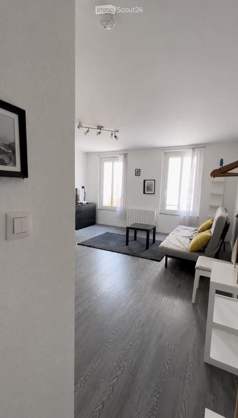 Charmantes möbliertes Studio-Wohnung in der Avenue du Mail, Genf renoviert (1)