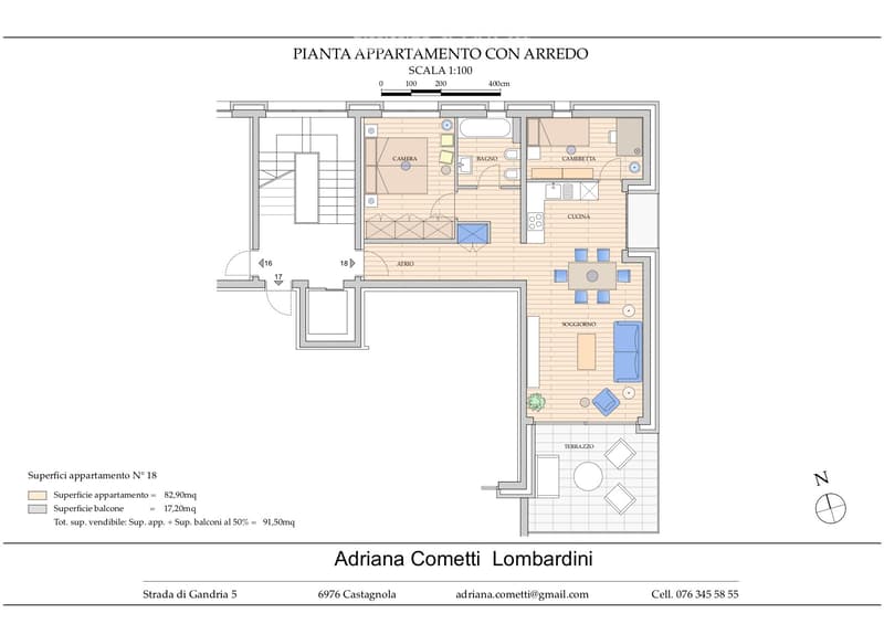 Schönes 3,5-Zimmer-Apartment in Molino Nuovo (5)