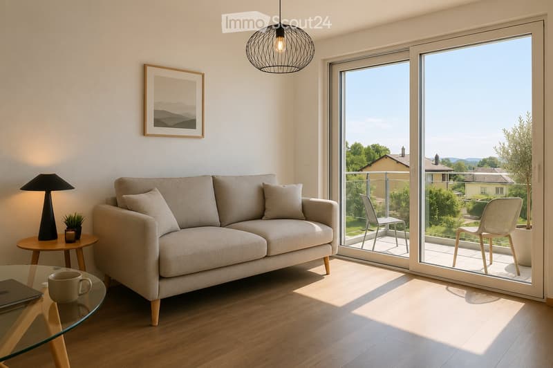 Appartement meublé moderne avec vue sur le lac (3)