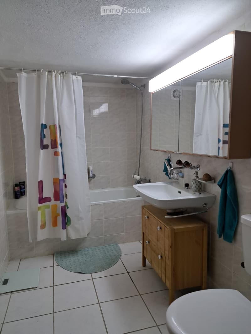 À louer à partir du 1er sept Madiswil: appartement 3,5 pièces au rez-de-chaussée (2)